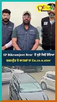 SP Bikramjeet Brar ਤੋਂ ਸੁਣੋ ਕਿਵੇਂ ਹੋਇਆ ਚਰਨਪ੍ਰੀਤ ਦੇ ਕਾ/ਤਲਾਂ ਦਾ En.co.u.nter