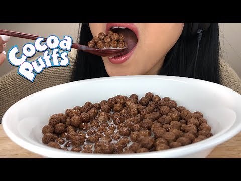 ASMR COCOA PUFFS CEREAL EXTREME CRUNCH EATING SOUNDS | ASMR Phan