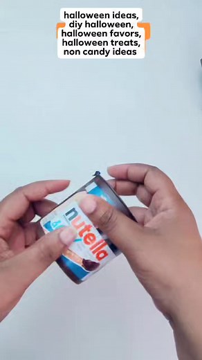 4.6K views · 41 reactions | Nutella to go makes for a great non candy Halloween treat idea when your school is "sugar free" 若 | Pretty Party & Crafty | Facebook