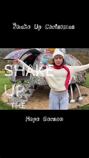 @hopeleadsinger | I got dreams & I got love… “Shake Up Christmas” Hope Gerson (Train Cover). 💖🎄#christmascover #train #cover #christmasspirit #believe | Instagram