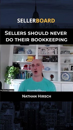 Sellers should never do their own bookkeeping ☝️