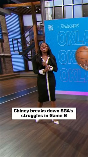 Chiney breaks down how the Spurs contained SGA in Game 6 🏀 #nba #nbaonespn #nbaplayoffs