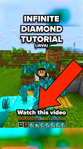 Ace ✝️⚽️ | Minecraft Java Diamond Farm Easy #minecraft #tutorial | Instagram