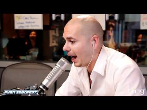 Pitbull Raps "Give Me Everything" with Ryan Seacrest | Interview | On Air With Ryan Seacrest