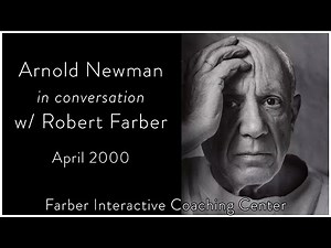 Arnold Newman on his Most Famous Portraits - in Conversation w/ Robert Farber - April 2020