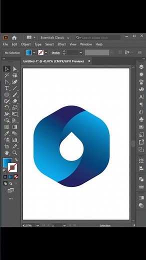Using the Gradient Tool for Logo Design in Illustrator!