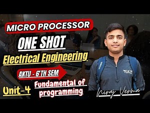 Unit-4 Microprocessor one Shot Aktu|Btech 6'th sem.#oneshot #microprocessor #btech #electrical #aktu