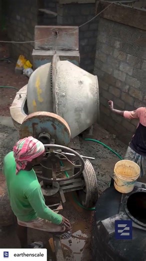 Heavy Machine Hack! Concrete Mixing Made Easy #Construction #ConstructionTips