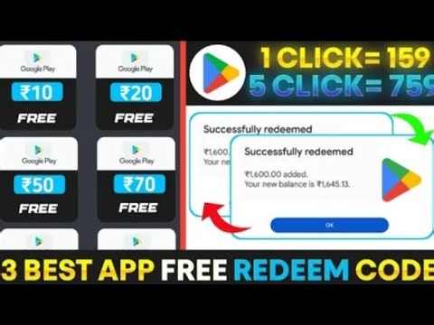 3BEST APP FREE REDEEM CODE #viral #shorts #redeemcode #free