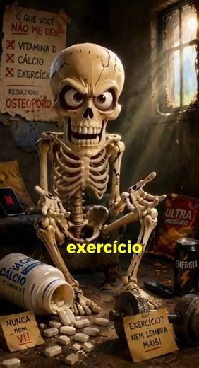 I am your skeleton. We need to talk.