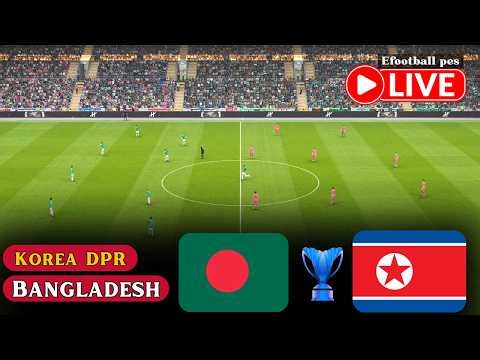 Bangladesh vs Korea DPR Women | AFC Women's | PES Simulation Gameplay | Full Match