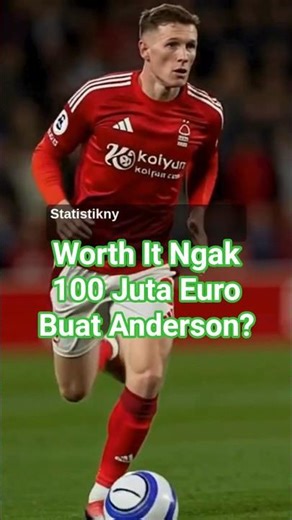100 Million Euros for Anderson: Is It Worth It?