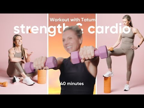 40-Minute Strength & Cardio Workout for Women Over 40 | Full Body Dumbbell + Stability Training
