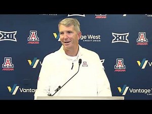 Arizona Football Press Conference - Brent Brennan