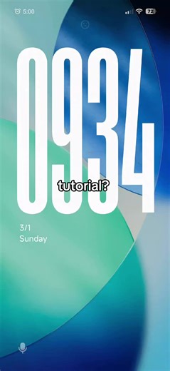 AOD Animation Tutorial for AMOLED Screens