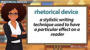 Rhetorical Devices in I Know Why the Caged Bird Sings