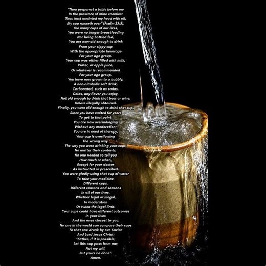 [The Different Cups of Our Lives] - A Slice of Life poetry