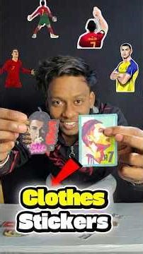 Cristiano Ronaldo Clothes Sticker 😱 #shorts #cristianoronaldo #patches