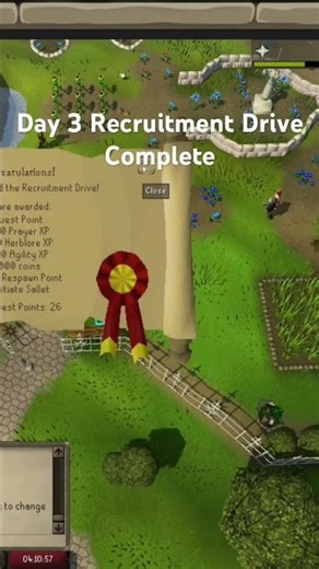 Day 3 Recruitment Drive complete #osrs #runescape #challenge #ole #slayer