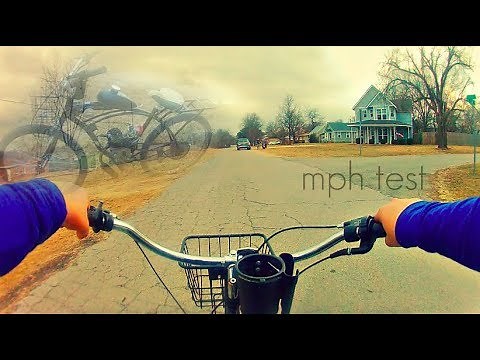 80cc Motorized Bicycle TOP SPEED!