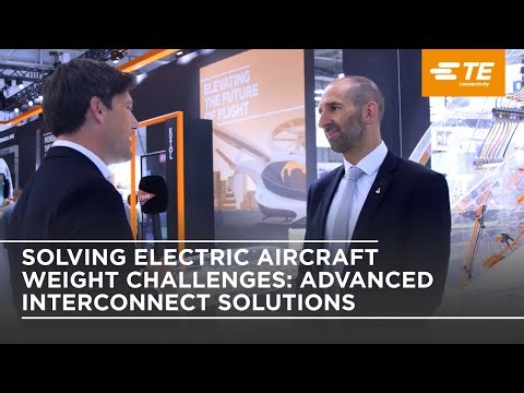 Solving Electric Aircraft Weight Challenges with Advanced Interconnect solutions