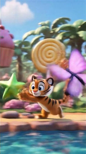 🐯Tony the Tiger is on a magical mission to all 5 Rainbow Stars! Can you help him count them all?
