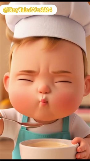 Mini Chef Baby 😂👨‍🍳 | Cute Baby Cooking Funny Moments #shorts
