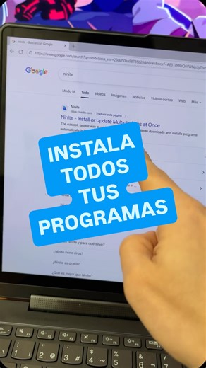🧑‍💻 Todo en tecnología on Instagram: "En un solo paso te instalas todos tus programas! #tecnologia #windows #ordenador #pc #programas"
