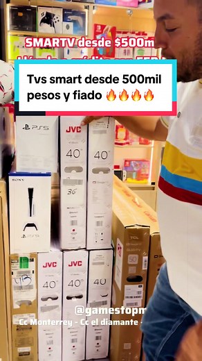 TV smartv nuevos desde 500mil pesos y fiado! #smartv #tv #mundial