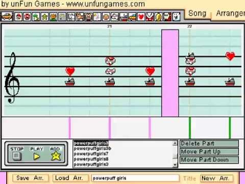 Mario Paint Composer - Powerpuff Girls Ending Theme