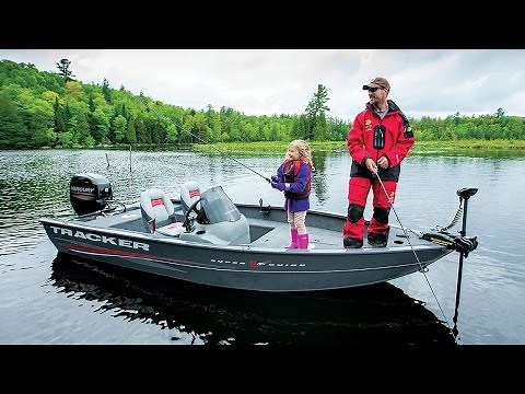 TRACKER Boats: 2016 Super Guide V-16 SC Deep V Aluminum Fishing Boat