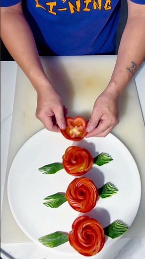 Simple and easy plate decoration # Creative plate decoration # Plating skills # Simple plate decora