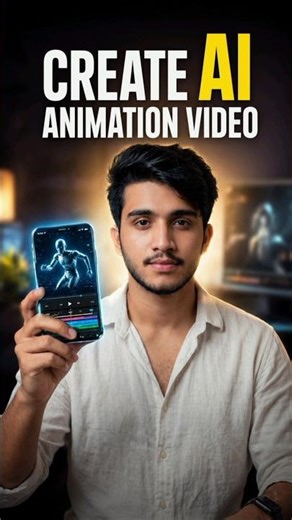 How To Create AI Animation video 🤔 ? #ai #chatgpt #explore #funny #food #editech #tech #fyp #canada