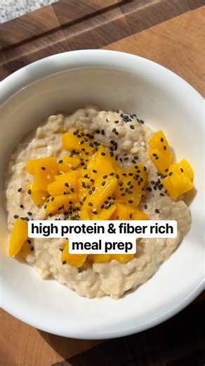 6 recipes to meal prep for high protein and high fiber week of eating!