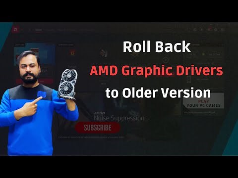 How to Roll Back AMD Graphic New Drivers to Older Version