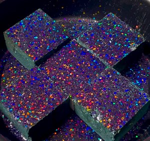 43K views · 1.6K reactions | Dark & Sparkly Gym Chalk Crush | Snow Fairy ASMR | Facebook