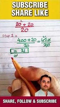 How to solve #maths #mathstricks #mathematics #indonesiareels #lifeisbutadream
