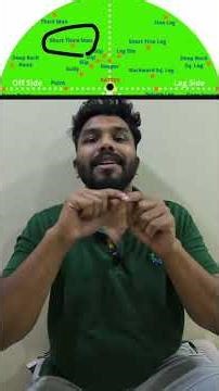 fielding positions in cricket explained in tamil #fielding #cricketbasics #indiancricketteam