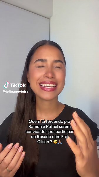 Ramon e Rafael no Rosário com Frei Gilson