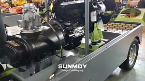 1.7K views | Screw air compressor used with drilling rig #sunmoy | SunmoyTechnology | Facebook