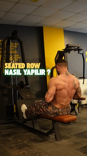 NEVZAT OSMANOĞLU | Seated Row Nasıl Yapılır? #seatedrow #seatedrowform #sırtantremanı #sırtgeliştirme #doğruform #fitnessbilgi #fitnesseğitim #spordabilgi... | Instagram
