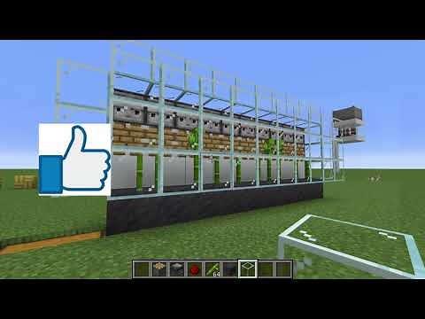 einfache vollautomatische Bambus Farm 1.20 Minecraft Tutorial Brennstoff Farm