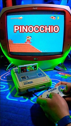 SNES - Pinocchio Gameplay (A Disney Classic ✨️