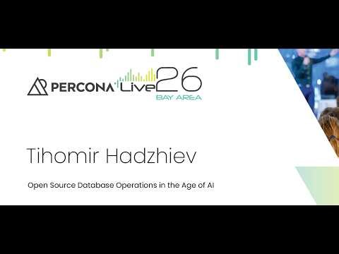 Open Source Database Operations in the Age of AI