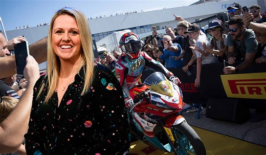 Hurley had seen it all... but then a motorcycle team from Ireland won a world championship