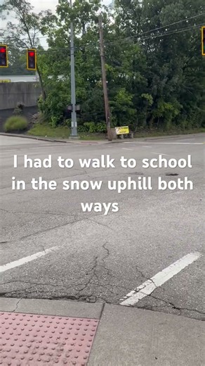Remember our parents telling us how they had to get to school ￼