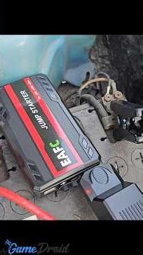 EAFC 600A Jump Starter – Dead Battery Test! ⚡🔥