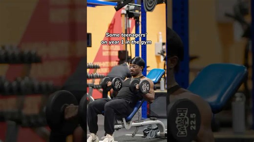 Teenager's 2nd Year Gym Transformation