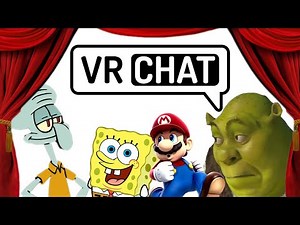 VRCHAT Voice Trolling (SpongeBob, Mario, Shrek)