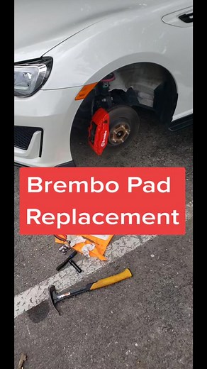 Brembo Brake Pad Replacement Tutorial in 30 Seconds